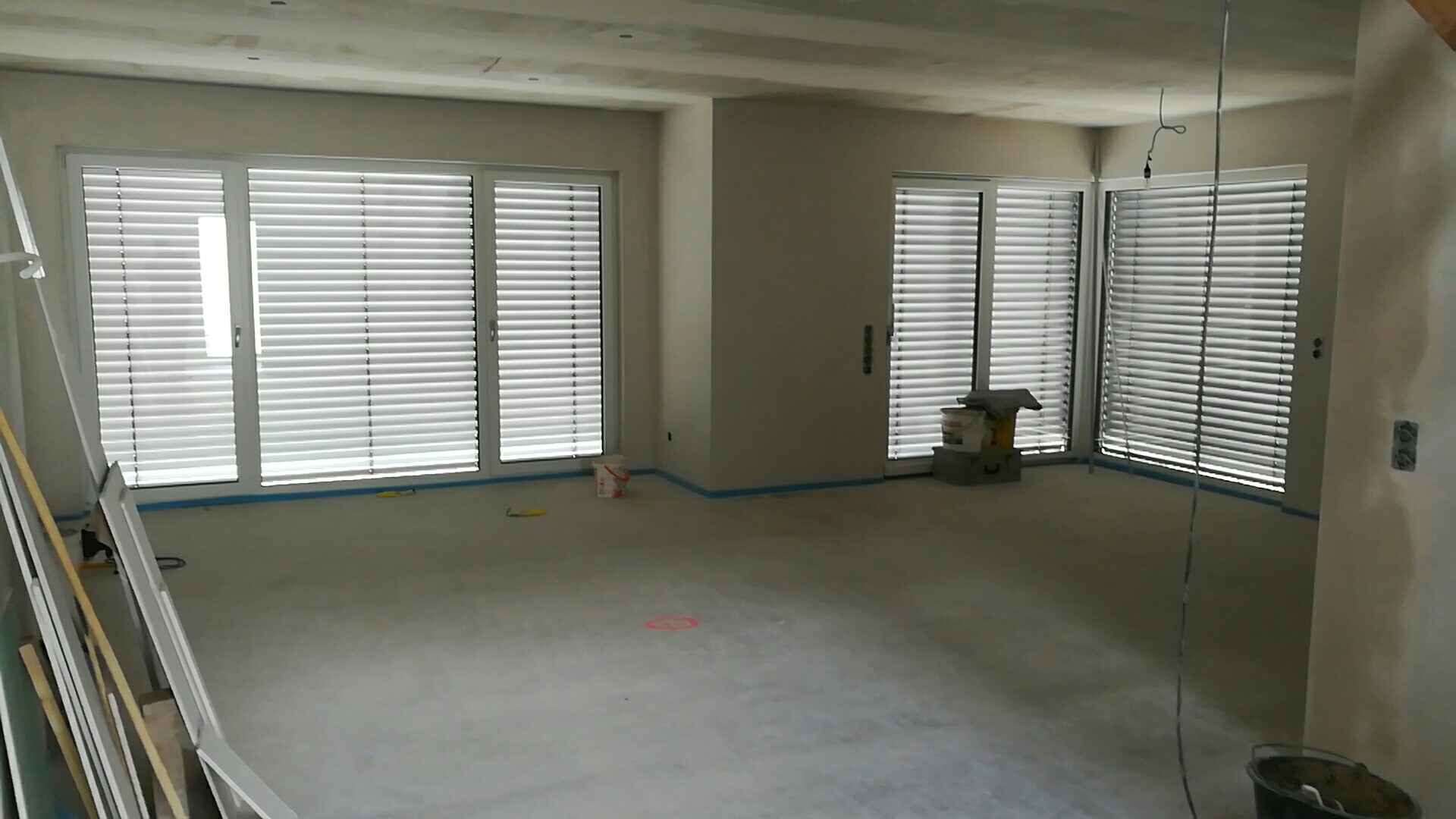 Ansicht Rohbau Strasse